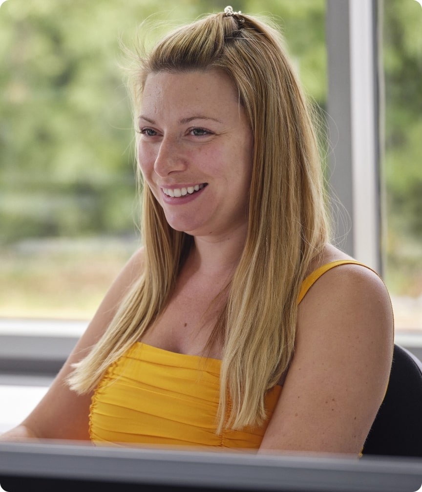 “I love my job and the people I work with.”